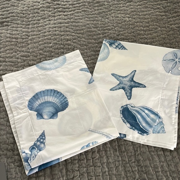 Pottery Barn Bedding Pottery Barn Sea Shell Shams 2 Standard Size